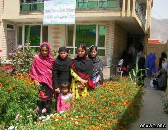 Handicraft student of OPAWC